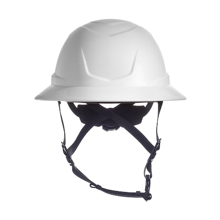 Safety Helmet, White, ABS MPN:10250593