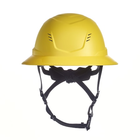 Safety Helmet, Yellow, ABS MPN:10250607