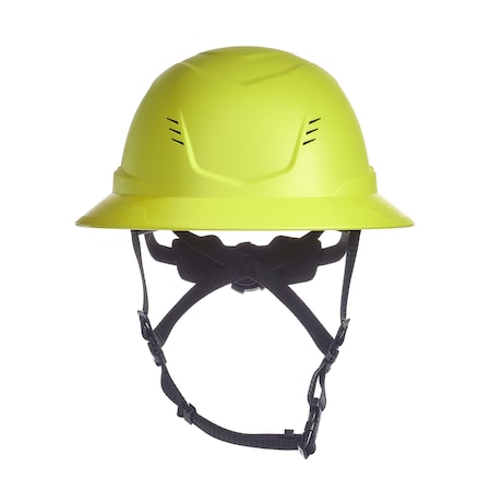 Safety Helmet, High-Visibility Yellow, ABS MPN:10250614