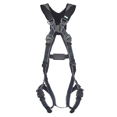 V-Fit Fall Protection Harness, 2XL, 400 lb, Quick-Connect Chest/ Quick-Connect Leg Straps MPN:10252170