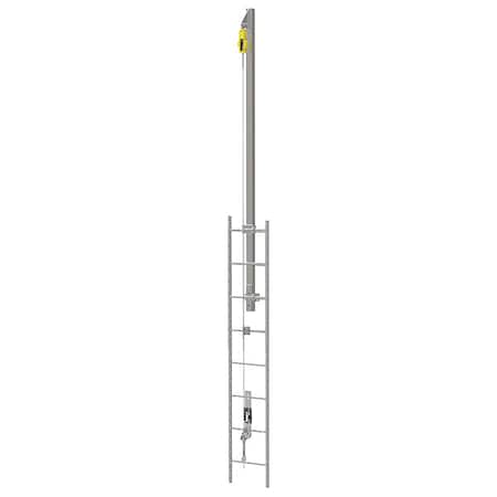 Latchways Vertical Ladder Lifeline Kits Vertical Ladder Lifeline Kit, 100 ft Length MPN:30918-00
