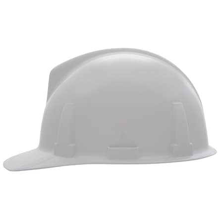 Hard Hat, TopGard®, Polyethylene, Slotted, 1-Touch Suspension, Type 1, Class E, White MPN:454728