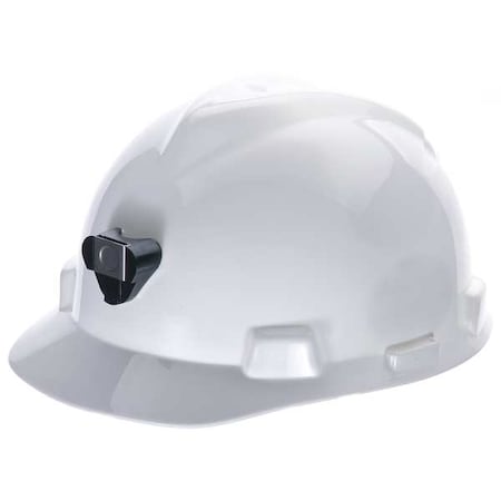 Hard Hat, V-Gard®, Polyethylene, 4 Point Pinlock, Type 1, Class C, White MPN:460018
