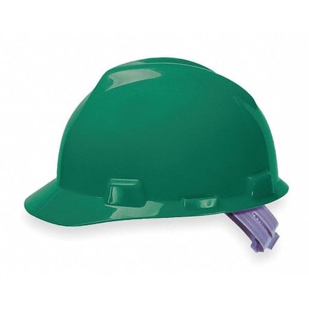 Hard Hat, V-Gard®, Polyethylene, 4 Point Pinlock, Type 1, Class E, Green MPN:463946