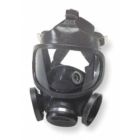 Full Face Respirator, Ultra-Twin, Not Rated, Threaded, Size, M 0 Cartridges Included MPN:471286