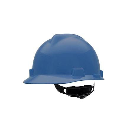 V-Gard Slotted Cap, HDPE, Fas-Trac III Suspension, Type I, Class E, Blue (standard size) MPN:475359
