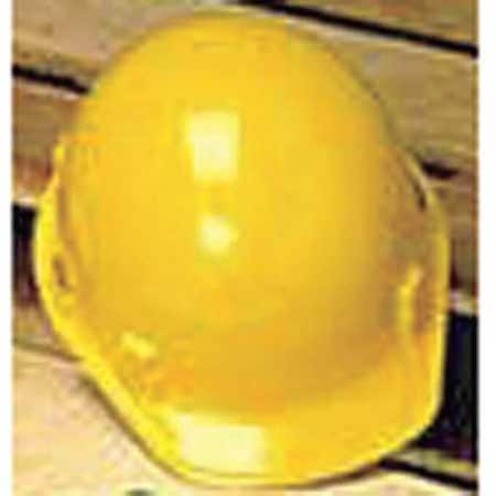 Hard Hat, Topgard, Polycarbonate, 4 Point Ratchet, Type 1, Class E, Yellow MPN:475378