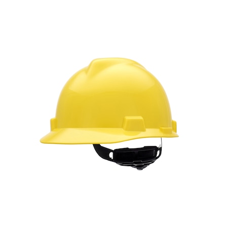 V-Gard Slotted Cap, HDPE, Fas-Trac III Suspension, Type I, Class E, Yellow (10.6in L x 8.3in W) MPN:477479
