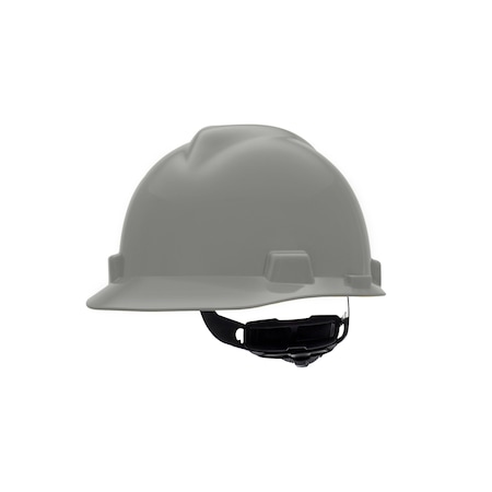 V-Gard Slotted Cap, HDPE, Fas-Trac III Suspension, Type I, Class E, Silver (standard size) MPN:495855