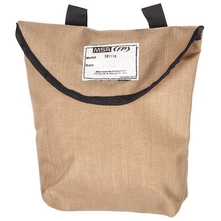 Carrying Pouch, Vinyl, 7 x 7-1/2 x 3 in, Belt MPN:507119