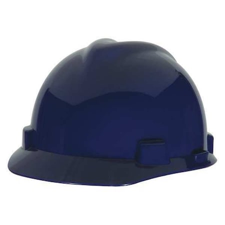 Hard Hat, V-Gard, Polyethylene, 4-Point Point Ratchet (4-Point), Dark Blue MPN:802973