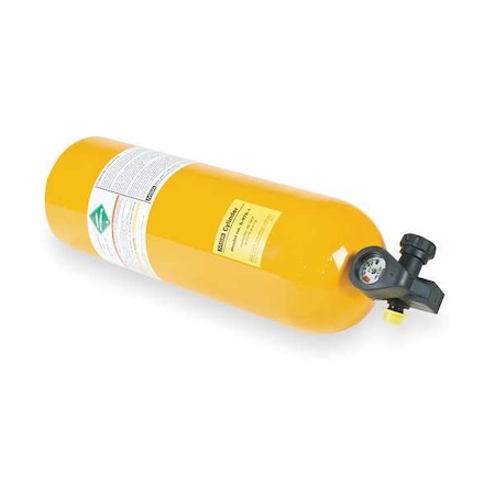 SCBA Cylinder, Aluminum, Yellow, 2216 psi MPN:809872-SP
