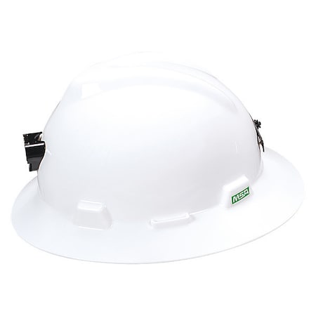 Hard Hat, V-Gard, Polyethylene, 4 pt. Ratchet, Type 1, Class E, White MPN:815009
