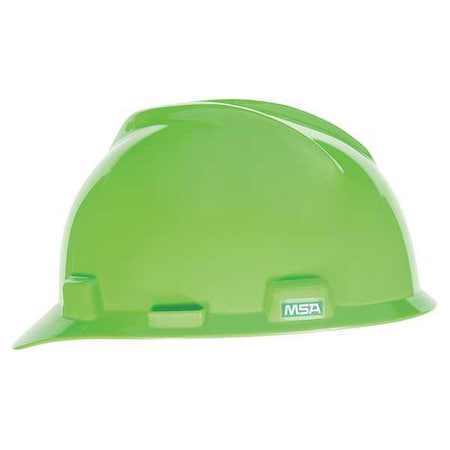 V-Gard Front Brim Hard Hat, Cap Style, Type 1, Class E, Staz-On Pinlock Suspension, Lime Green MPN:815558