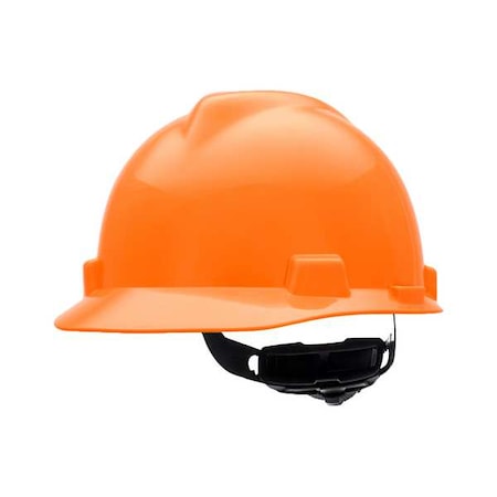 Hard Hat, Super-V, Polyethylene, 4 Point Ratchet, Type 2, Class E, Hi-Vis Orange MPN:C217100