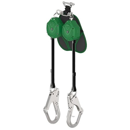 V-SHOCK EDGE Leading Edge Personal Fall Limiter Self-Retracting Lifeline, 6 ft. Length, Snap Hook MPN:VSLEW-012-PA-A
