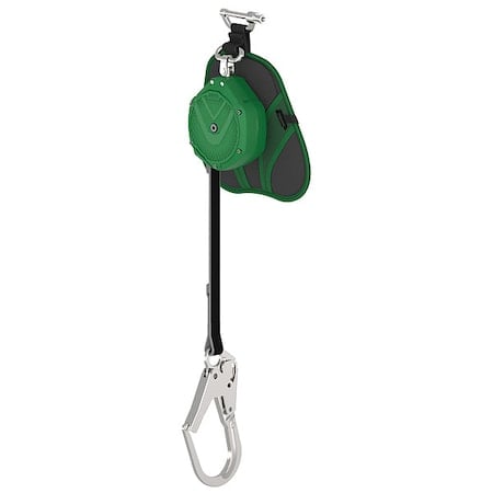 V-SHOCK EDGE Leading Edge Personal Fall Limiter Self-Retracting Lifeline, 10 ft. Length, Aluminum MPN:VSLEW-031-PF-A