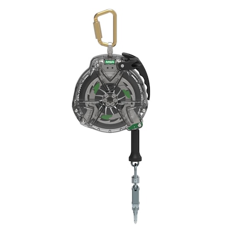Self Retracting Lanyard; Synthetic Rope MPN:VTOHR-071-ME-A