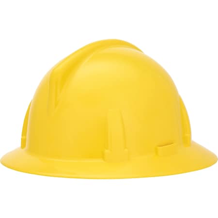 Topgard Slotted Hat, Yellow, w/Fas-Trac III Suspension MPN:475387