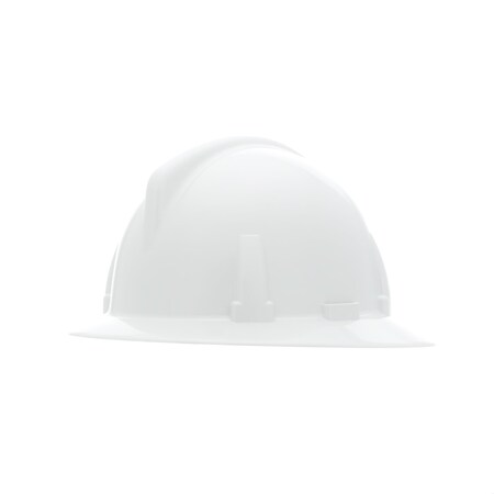 Topgard Slotted Hat, White, w/Fas-Trac III Suspension MPN:475393