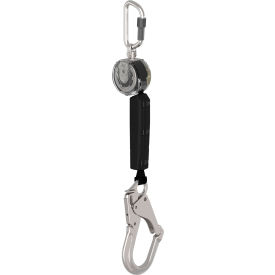 MSA V-TEC™ Personal Fall Limiter Single Leg Aluminum Snap Hook 10'L VTOHW-031-DA-A