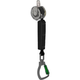 MSA V-TEC Personal Fall Limiter w/o Anchorage Connector Single Leg Aluminum Swivel Carabiner 10'L VTOHW-031-ZC-A