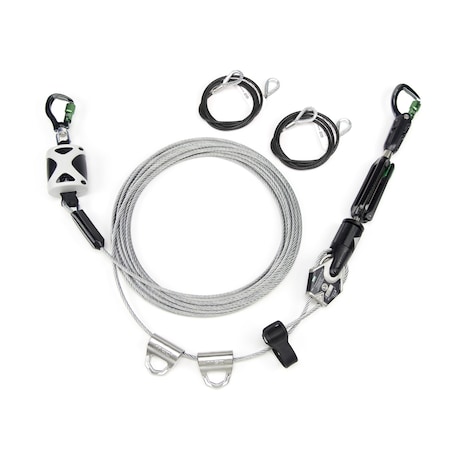 Thll Cable 60FT 2 Man Anchorstraps Osha MPN:10219288