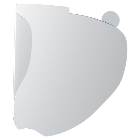 Tear Off Foil, Clear Lens, Plastic MPN:10246327