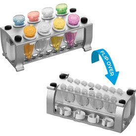 MTC™ Bio Reversible Rack for 1.5/2mL Microtubes or 0.1/0.2mL PCR Tubes Silver R0215