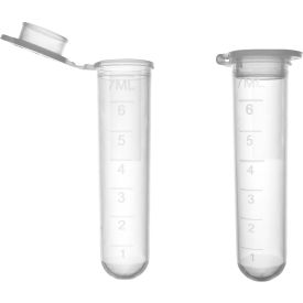 MTC Bio Centrifuge Round Bottom Tube with Attached Snap Cap Sterile 7mL 1000/Case C0907