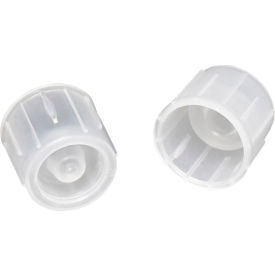 MTC Bio Cap for 17 x 100mm Tubes Two-Position HDPE Natural 125/Bag 1000/Case T8239