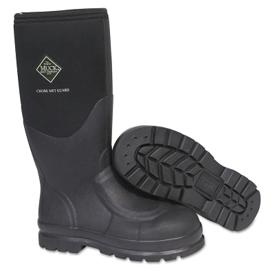 Muck Boot Chore Classic-Black Steel Toe-Sz 11 MPN:CHS-000A-BLK-110