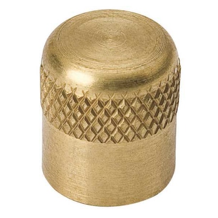 Access Valve Cap, Brass, 9/16 in L MPN:A 16447
