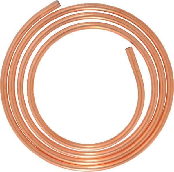 1/2 Inch Outside Diameter x 10 Ft. Long, Copper Round Tube MPN:LSC3010P