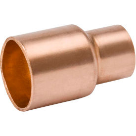 Mueller W 01011 1/4 In. X 1/8 In. Wrot Copper Reducing Coupling - Copper W 01011