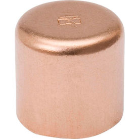 Mueller W 07016 3 In. Wrot Copper Cap - Copper W 07016