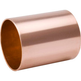Mueller W 10142 5/16 In. OD Wrot Copper Staked Stop Coupling - Copper W 10142