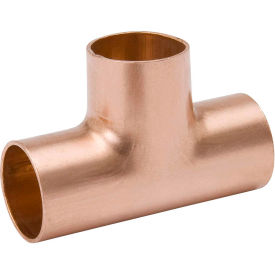 Mueller W 40306 1/8 In. Wrot Copper Tee - Copper W 40306
