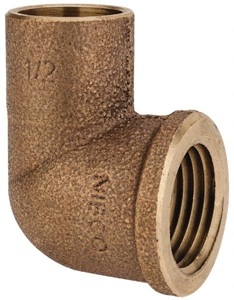 Cast Copper Pipe 90 &deg MPN:A 01559NL