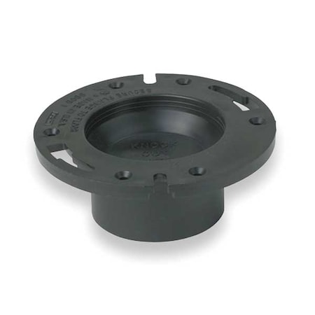 Closet Flange w/ stop, 4 x 3