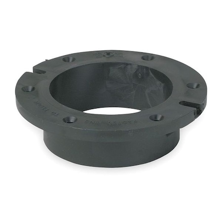 Flush Closet Flange, 4 In, ABS, Hub MPN:1WHT1
