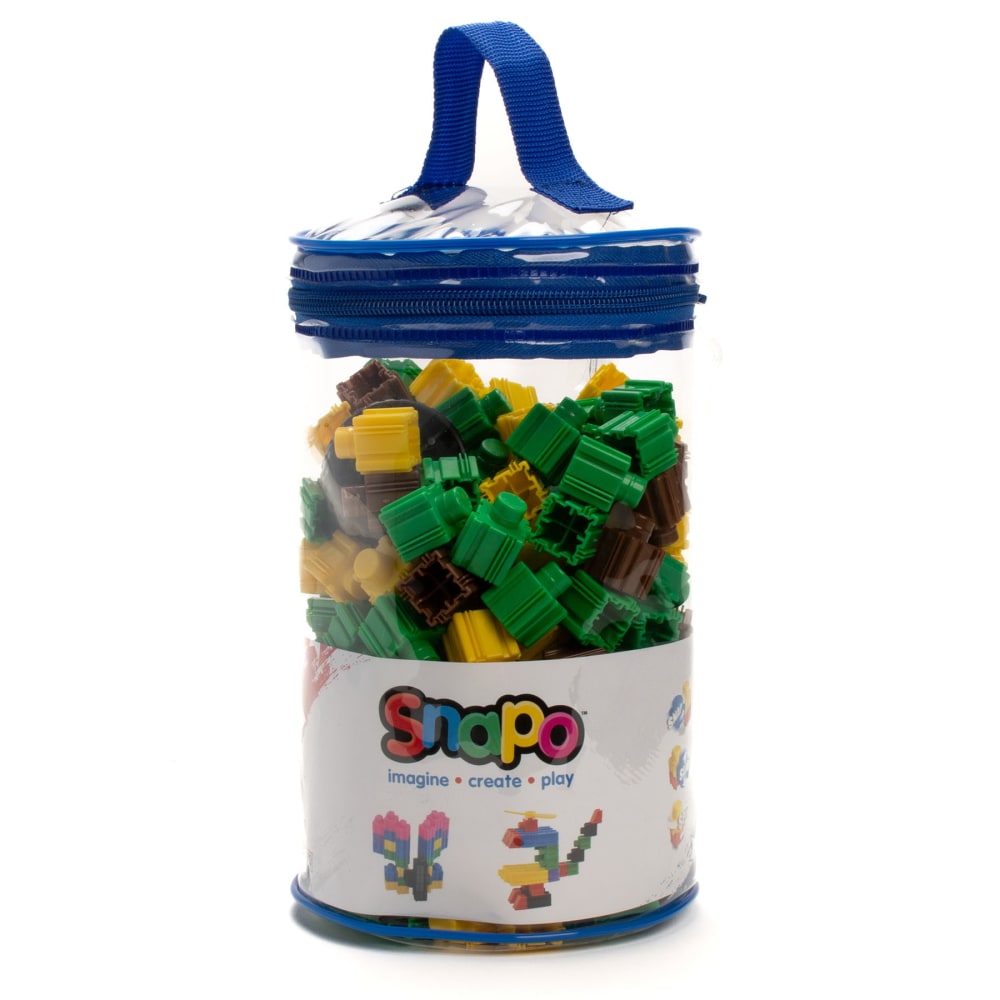 Snapo Building Blocks, Mine World Creator Kit, 200 Pieces MPN:SNP16200M