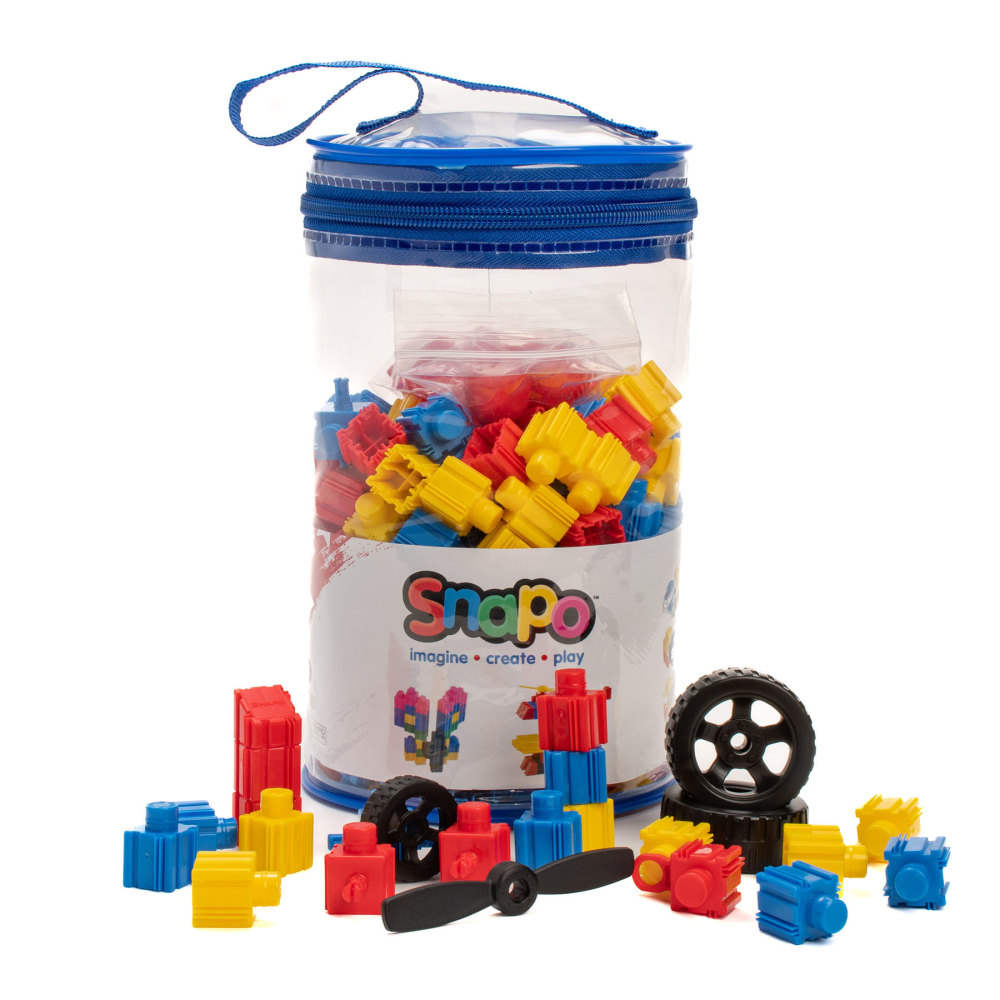 Snapo Building Blocks, Advanced Builders Kit, 300 Pieces MPN:SNP16300