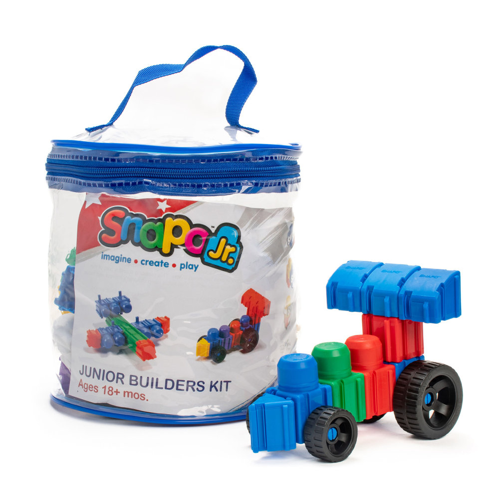 Snapo Jr. Building Blocks, Beginner Builders Kit, 60 Pieces MPN:SNP3260