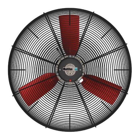 Corrosion Resistant Air Circulator, Ceiling, Wall Mount, 24 in Blade Dia, 115V, 8, 000 cfm MPN:FXCIRC24-3120BB
