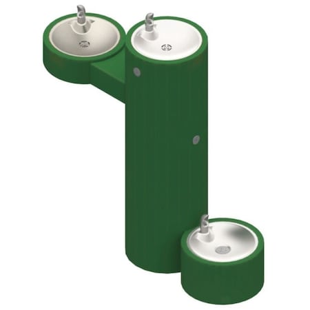 Outdoor Fountain, Bi-Lvl, Rd Ped, w/PF MPN:GRM45-PF
