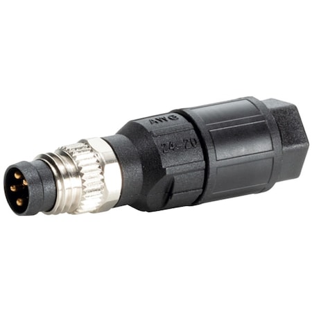 Cordset, Straight, 30V, 4A MPN:7000-08345-0000000