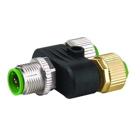 Cordset, T-Style, Screw Mount, 4A, 45mm MPN:7000-41211-0000000