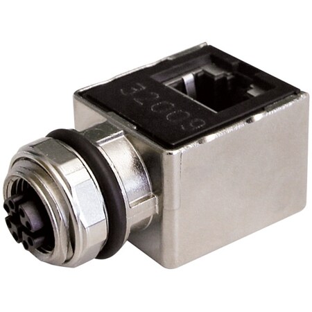 Adapter, M12, Female, Straight, RJ45 MPN:7000-51541-0000000