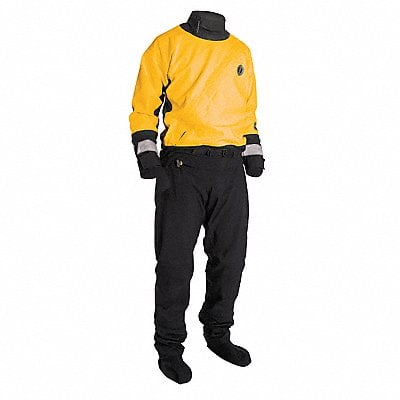 H3997 Water Rescue Dry Suit 2XL Hi Viz Ylw/Blk MPN:MSD576-251-XXL-101